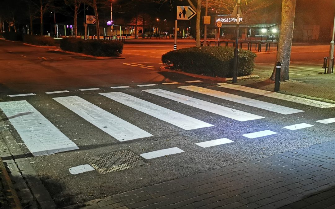 Car Park markings in Torquay