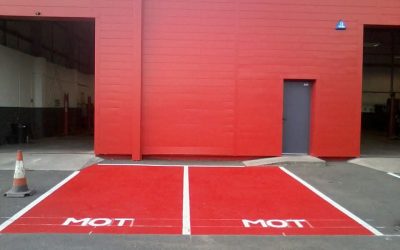 Premium Parking Bay Markings in Plymouth, Devon