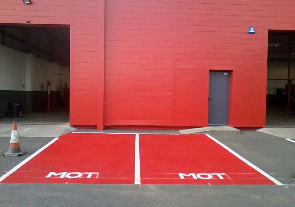 Premium Parking Bay Markings in Plymouth, Devon