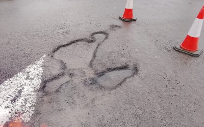 Rapid Pothole Repair at a Busy Newport Retail Park