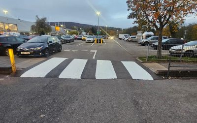 Safety First: New Pedestrian Crossing Enhances Shopper Experience in Cwmbran