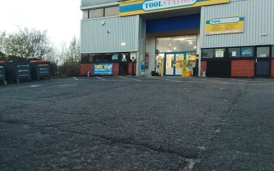 Surface Protection at Toolstation Bath